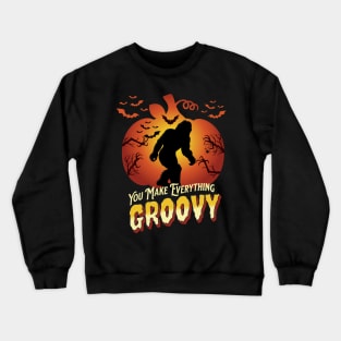 Bigfoot Groovy Crewneck Sweatshirt